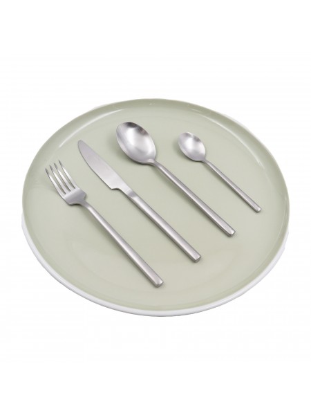 Набор столовых приборов из нержавеющей стали, Моник Сатин, 24 предмета, Катунь. (15-034moniksatin)