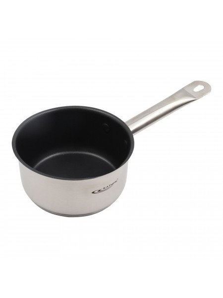 Сотейник 1,5 л, D-16 см, H-8 см, нержавеющая сталь, с антипригарным покрытием, Катунь. (15-035073)