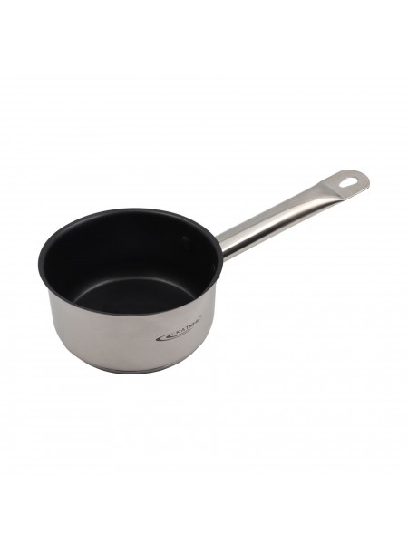 Сотейник 1 л, D-14 см, H-7 см, нержавеющая сталь, с антипригарным покрытием, Катунь. (15-035075)