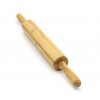 Скалка бамбуковая с вращающимися ручками, D-5 см, L-28 см, Катунь. (15-110818)