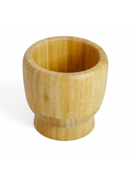 Ступка с пестиком, D10 см, H10 см, бамбук, Катунь. (15-110830)