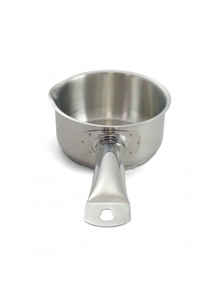 Сотейник 0,6 л, D-12 см, H-6 см, нержавеющая сталь, Катунь. (15-240124)