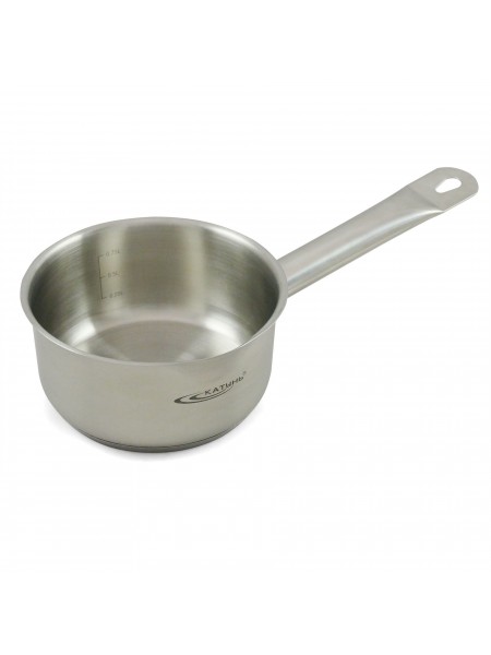 Сотейник 1 л, D-14 см, H-7 см, нержавеющая сталь, Катунь. (15-240125)