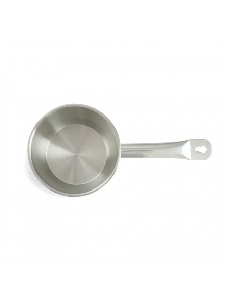 Сотейник 1,8 л, D-16 см, H-10 см, с крышкой, нержавеющая сталь, Катунь. (15-240129)