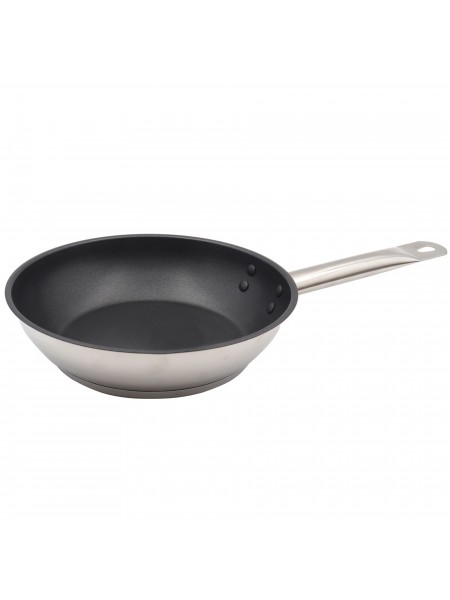 Сковорода, 22х5 см, нерж.сталь с антипригарным покрытием, Катунь. (15-350113)