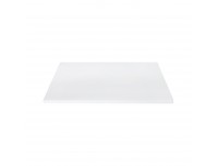 Белая кухонная поварская разделочная доска профессиональная, 40х30х1,2 см, полипропилен, Welshine. (1500-02)