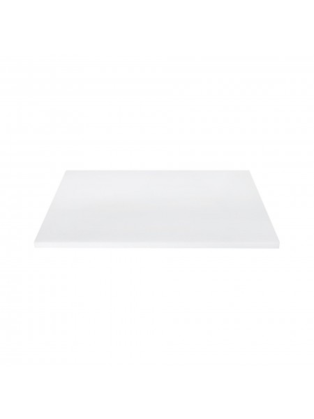 Белая кухонная поварская разделочная доска профессиональная, 35х26х0,8 см, полипропилен, Luxstahl. (1500-04)