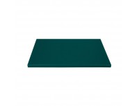 Зеленая кухонная поварская разделочная доска профессиональная, 40х30х1,2 см, полипропилен, Welshine. (1503-02)