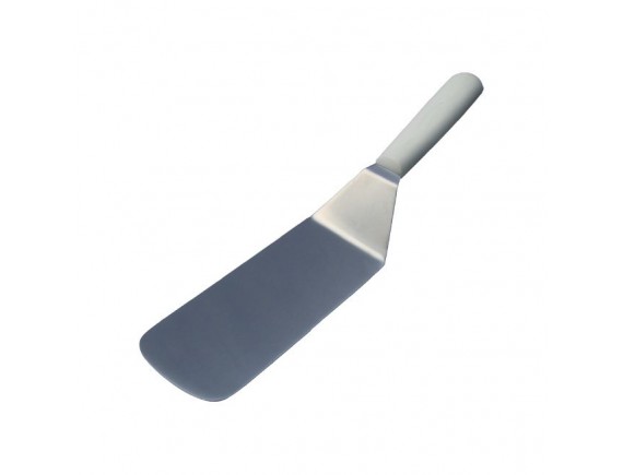 Лопатка поварская металлическая, рабочая поверхность 19.5х7.5см общ. L=38.5см, пластиковая ручка, Dali Group. (151129)