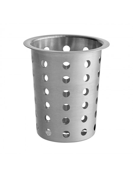 Стакан для столовых приборов, D-10 см, H-13,5 см, нерж.сталь, WAS. (1595100)