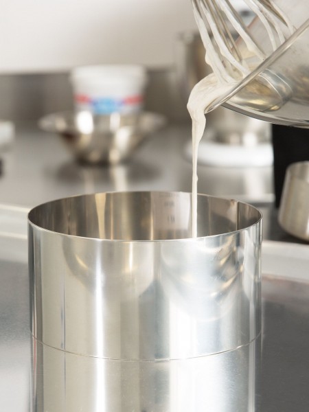 Кольцо кондитерское для торта, гарнира, 16х9 см, нержавеющая сталь, Luxstahl. (160902)