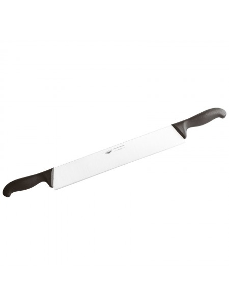 Профессиональный двуручный нож для резки твердого сыра, 36 см, Paderno. (18201-36)