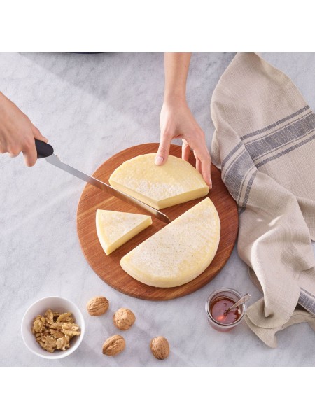 Профессиональный нож для резки сыра, 26 см, ручка черная пластик, Paderno. (18203-26)