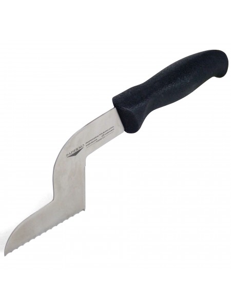 Нож кондитерский профессиональный, с волнистым лезвием, 13,5 см, ручка пластик, Paderno. (18215-13)