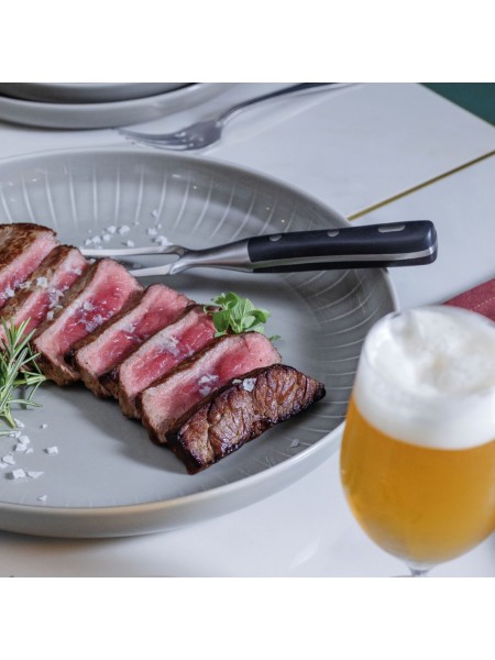 Вилка поварская для мяса транжирная, 17 см, нержавеющая сталь, Paderno. (18230-17)