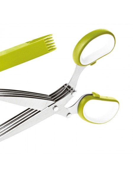 Профессиональные поварские ножницы для резки зелени, 20 см, нерж.сталь, Paderno. (18277-00)