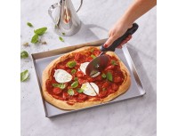 Профессиональный кухонный нож для резки пиццы и теста, роликовый, 10 см, Paderno. (18324-10)