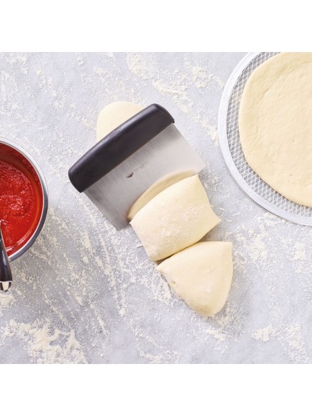 Скребок кондитерский, 16х12 см, нерж.сталь, Paderno. (18501-01)