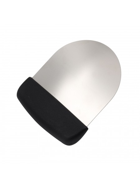 Скребок кондитерский, 12х10 см, нерж.сталь, Paderno. (18503-12)