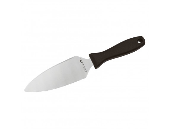 Лопатка-нож для торта, нержавеющая сталь, рабочая поверхность 16х5см общ. L=30см, пластиковая ручка, Paderno. (18514-18)