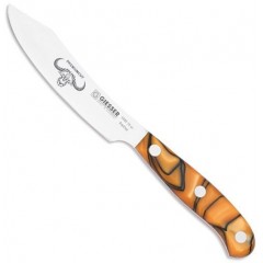 Профессиональный поварской нож для мяса PremiumCut, 10 см, ручка Spicy Orange, Giesser. (1920 s 10 so)