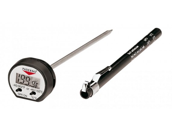 Термометр кухонный электронный цифровой со щупом -50+150 С, Paderno. (19701-00)