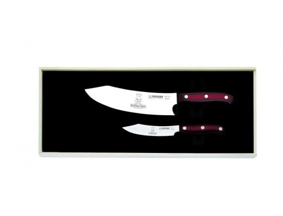 Поварской набор ножей для мяса PremiumCut, из 2 позиций, ручка Rocking Chef, Giesser. (1988 2 rc)