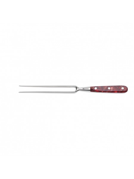 Поварской набор для барбекю PremiumCut, из 2 позиций, шеф нож 20 см и вилка, ручка Red Diamond, Giesser. (1997 2 rd) (1997 2 rd)