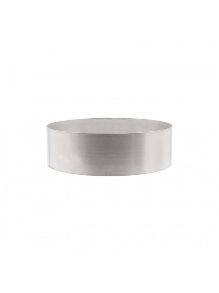 Кольцо для торта кондитерское, гарнира, 20х6 см, нержавеющая сталь, VTK. (200602)