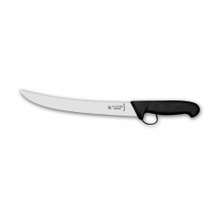 Нож жиловочный профессиональный для отделения жил от мяса, 25 см, со стопором, ручка TPE, Giesser. (2008 25)