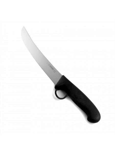 Нож жиловочный профессиональный для отделения жил от мяса, 25 см, со стопором, ручка TPE Bodyguard, Giesser. (2008 25)