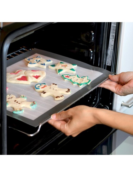 Коврик силиконовый для выпечки, 58,3х38,4 см, Silikomart. (201000)