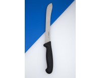 Нож профессиональный разделочный, шкуросъемный, 21 см, ручка TPE черная, Giesser. (2105 21)