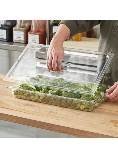 Крышка к гастроемкости 1/1 (53х32,5 см), поликарбонат, Welshine. (2110)