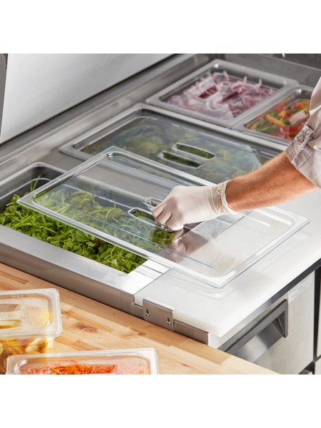 Крышка к гастроемкости 1/1 (53х32,5 см), поликарбонат, Welshine. (2110)