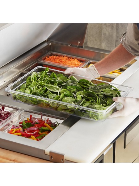 Гастроемкость 1/1-65 (53х32х6,5 см), поликарбонат, Welshine. (2112)