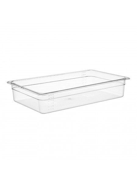 Гастроемкость 1/1-100 (53х32х10 см), поликарбонат, Welshine. (2114)