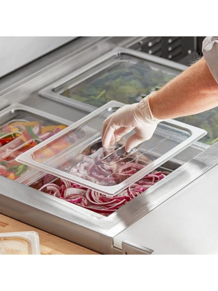 Крышка к гастроемкости 1/2 (32,5х26 см), поликарбонат, Welshine. (2120)