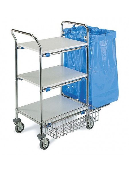 Тележка хромированная TECNO 140 (2140)