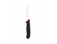 Нож кухонный профессиональный, 10 см, для чистки и фигурной нарезки овощей и фруктов, ручка PrimeLine, Giesser. (218315 10)