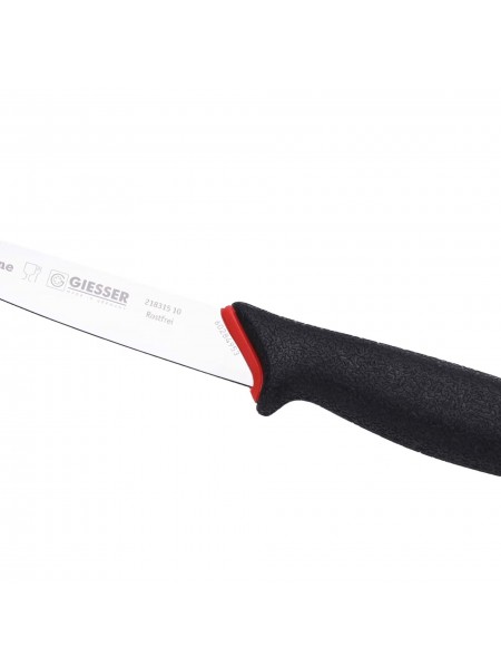 Нож кухонный профессиональный, 10 см, для чистки и фигурной нарезки овощей и фруктов, ручка PrimeLine, Giesser. (218315 10)