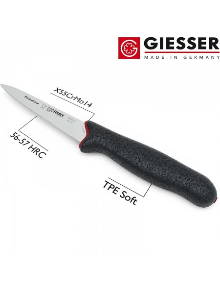 Профессиональный поварской нож, 13 см, ручка PrimeLine, Giesser. (218335 13)