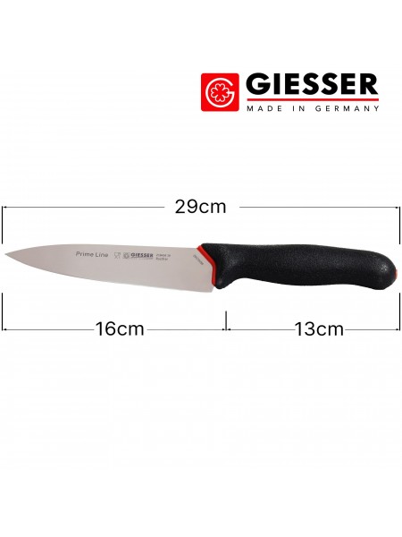 Профессиональный поварской шеф нож, 16 см, ручка PrimeLine, Giesser. (218456 16)