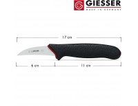 Профессиональный поварской нож для карвинга - нож коготь, 6 см, ручка PrimeLine, Giesser. (218545 6)