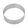 Кольцо для торта кондитерское, гарнира, 22х5 см, нержавеющая сталь, Luxstahl. (220502)