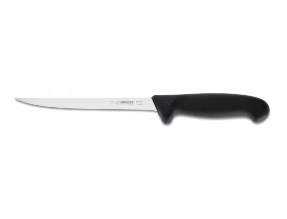 Нож филейный профессиональный 18 см, для разделки рыбы, ручка TPE, Giesser. (2285 18)