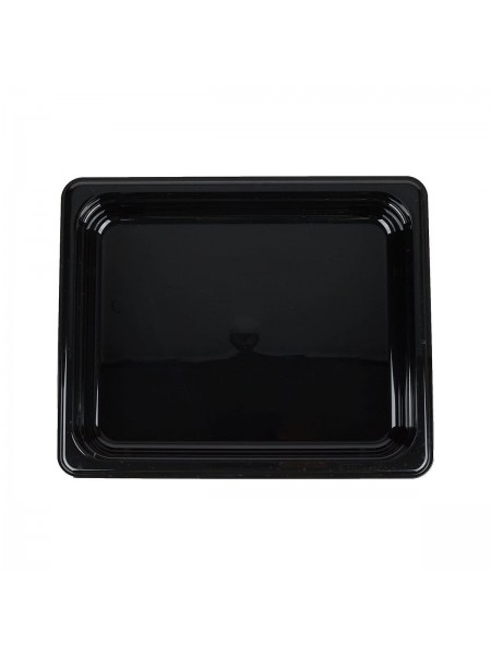 Гастроемкость 1/2-65 (32х26х6,5 см) цвет черный, поликарбонат, Cambro. (22CW-110)