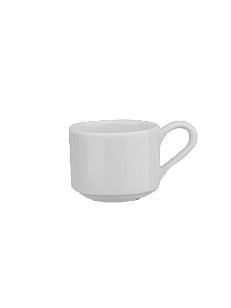 Чашка кофейная штабелируемая, 90 мл, ф.Практик, Башкирский фарфор. (240390)