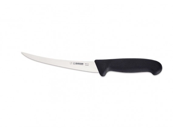 Нож обвалочный профессиональный 17 см, для обвалки и разделки мяса, ручка TPE, Giesser. (2515 17)