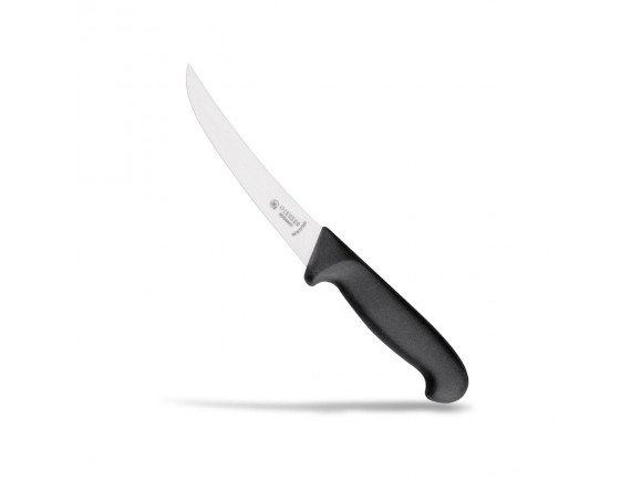 Нож обвалочный профессиональный 15 см, гибкий, для обвалки и разделки мяса, ручка TPE, Giesser. (2615 15)